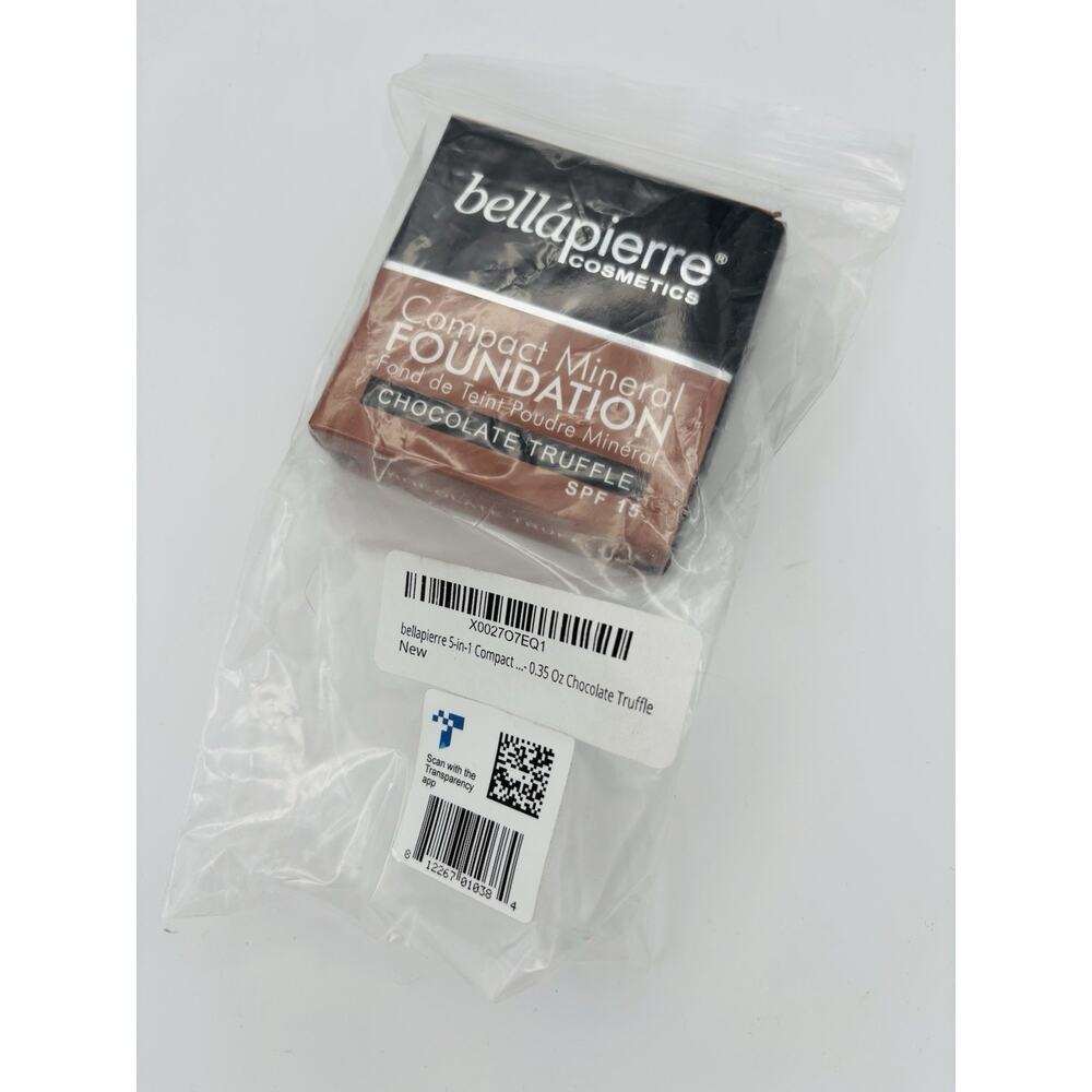 Bellapierre Compact Mineral Foundation - Chocolate Truffle NEW‎